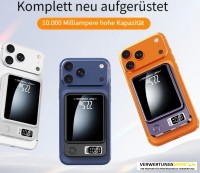 Magnetische kabellose Powerbank mit 22.5W/PD20