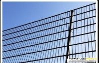 123-656-50 Doppelstabmattenzaun / Komplettset / L&auml;nge 50 m / H&ouml;he 123 cm