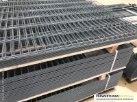 103/656/40 Doppelstabmattenzaun / Komplettset / L&auml;nge 40m / H&ouml;he 103 cm / 6/5/6 mm St&auml;rke